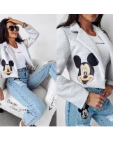MARYNARKA MICKEY ▪️SZARA