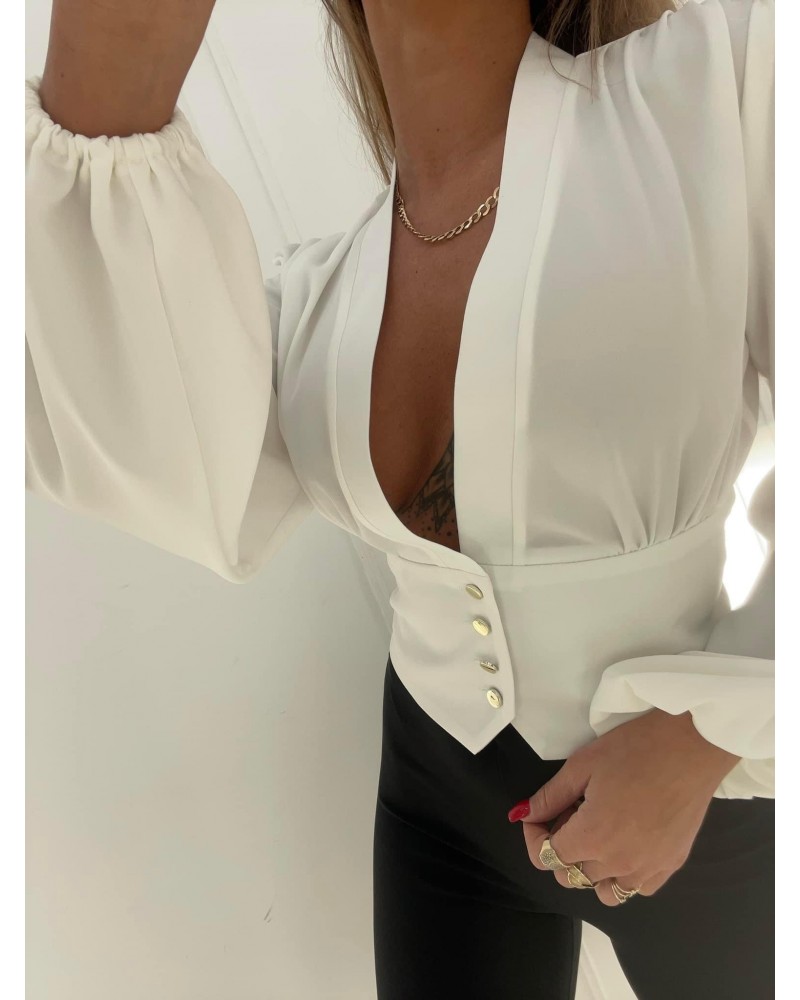 KOSZULA LADY  ▪️SPRING ECRU 