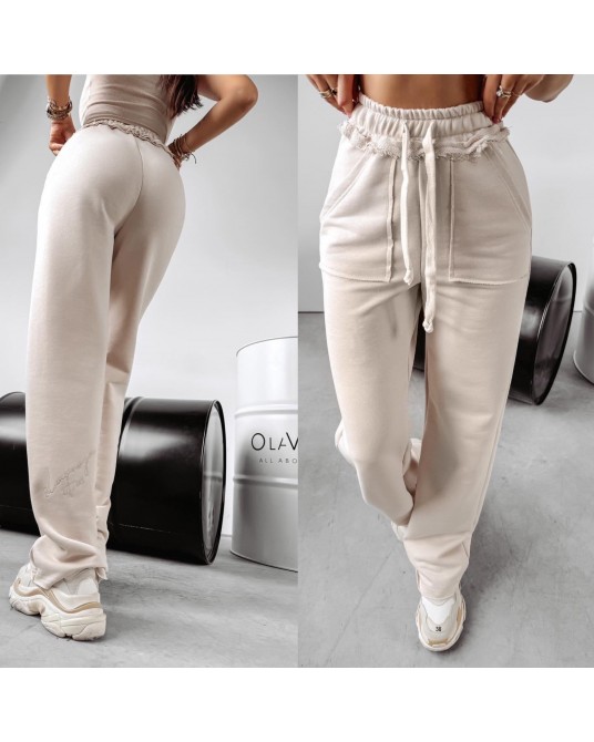 SPODNIE LAGGON ▪️bezowe