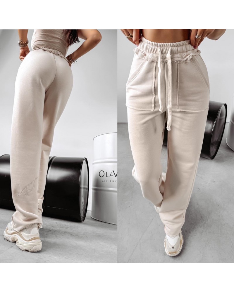 SPODNIE LAGGON ▪️bezowe