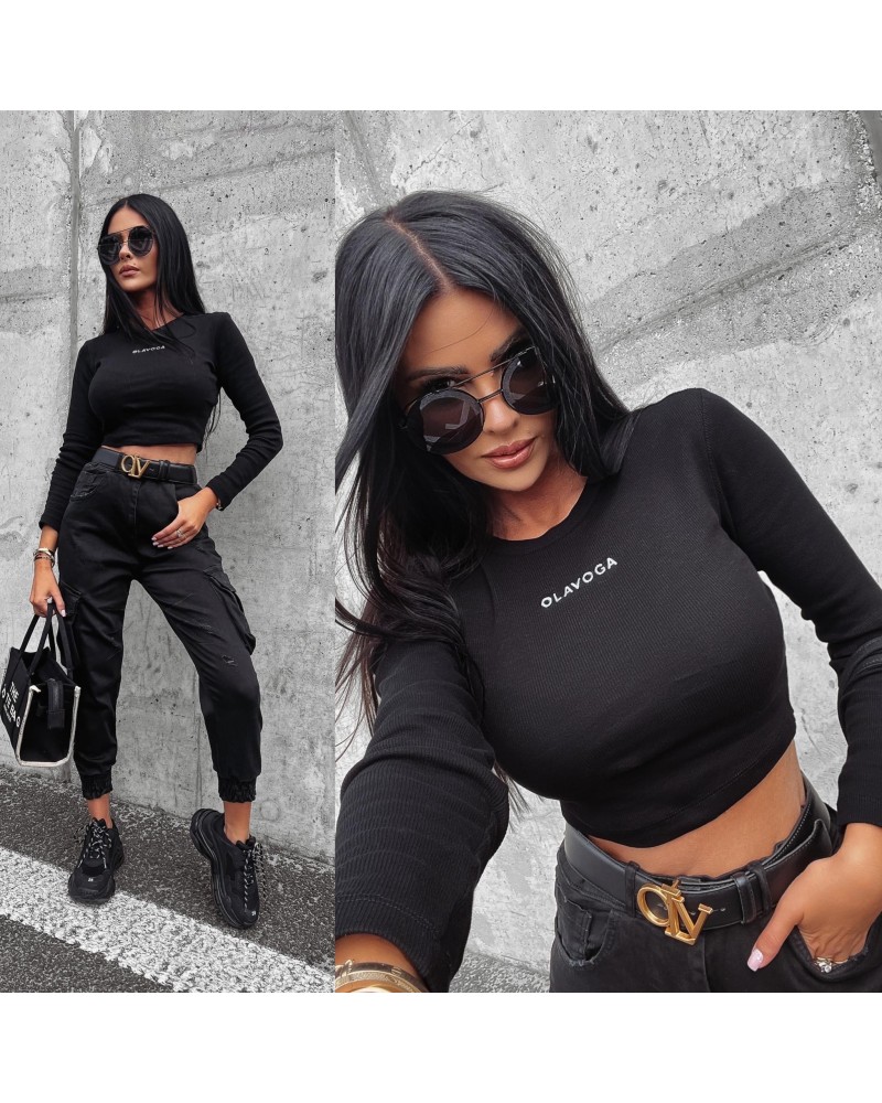 BLUZKA BASIC TRUE ▪️CZARNA