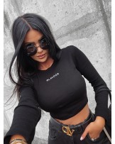 BLUZKA BASIC TRUE ▪️CZARNA