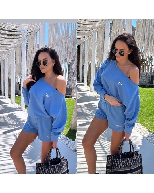 KOMPLET L.MILLA NIEBIESKI 