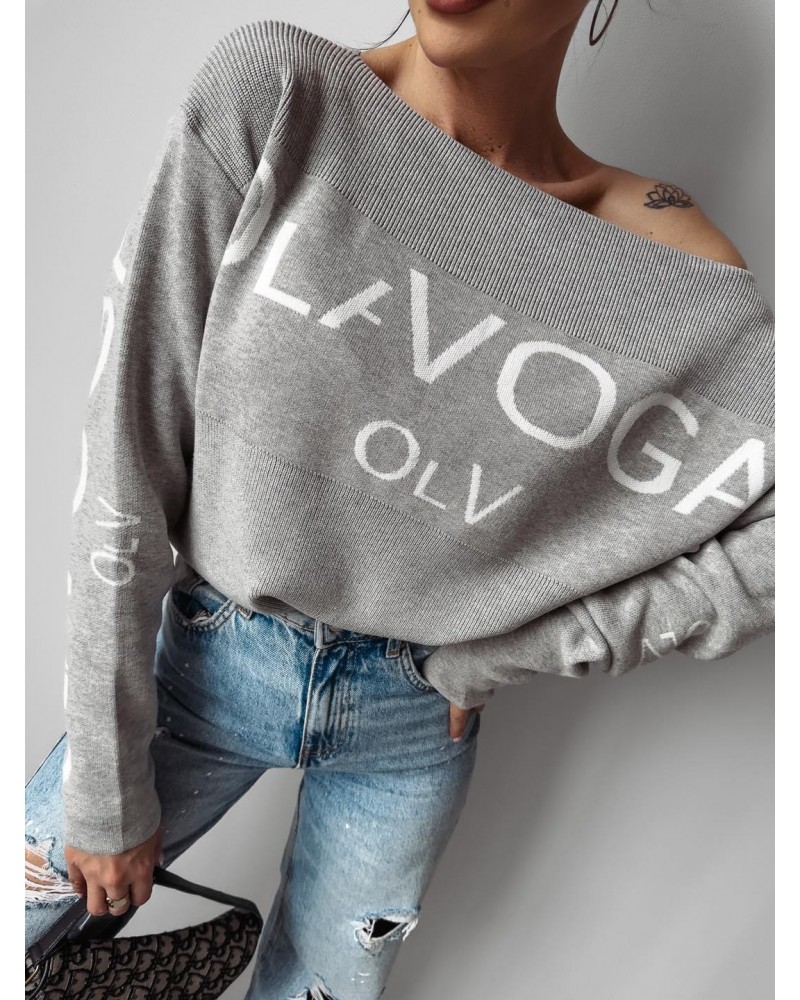 SWETER OVERSIZE JOANNA ▪️SZARY