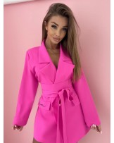 SUKIENKI MARYNARKI Z PASEM ▪️PINK
