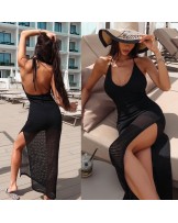 SUKIENKA FIORI BOHO ▪️CZARNA 