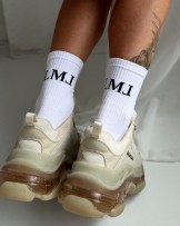 SKARPETY THE BOSS ▪️BIAŁE