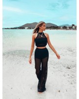 KOMPLET BOHO VERO ▪️CZARNY 