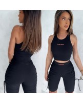 KOMPLET RICH ▪️TOP KOLARKI CZARNY 