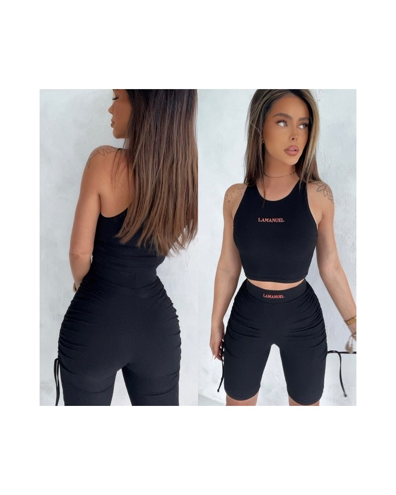 KOMPLET RICH ▪️TOP KOLARKI CZARNY 