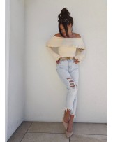 KASZMIROWY SWETER ROZENEK ▪️Beżowy