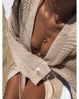 NARZUTKA PLAŻOWA ▪️premium BEŻOWA