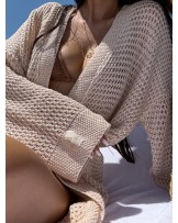 NARZUTKA PLAŻOWA ▪️premium BEŻOWA