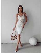 SUKIENKA PARIS   ▪️ECRU 