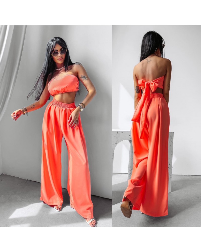 KOMPLET Z WIĄZANYM TOPEM ▪️SUMMER