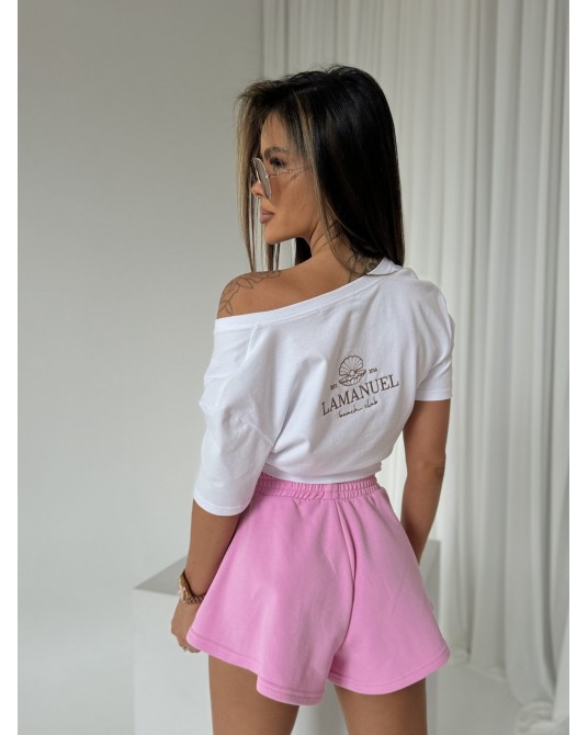 KLASYCZNY T ▪️SHIRT V ▪️ECRU