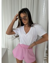 KLASYCZNY T ▪️SHIRT V ▪️ECRU