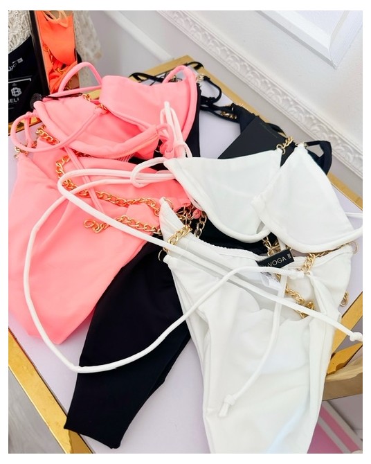 Kostium MYKONOS ZŁOTE łańcuszki  ▪️SUMMER 