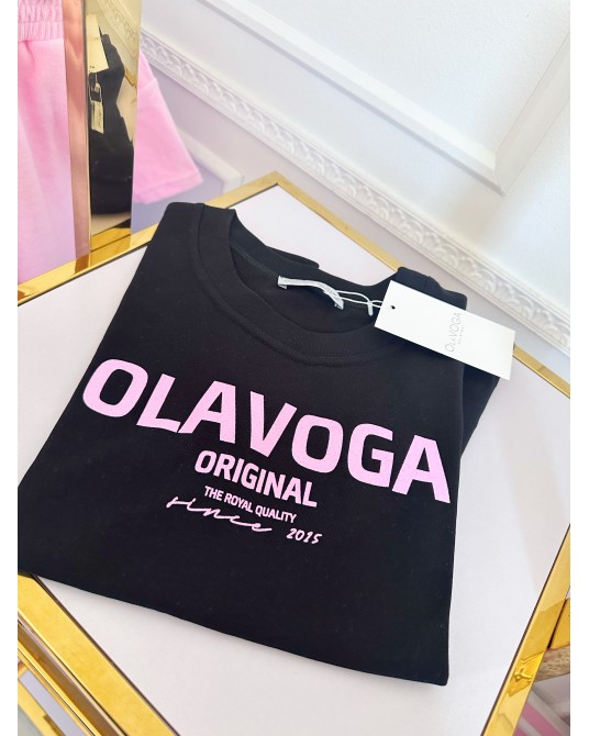 BLUZKA WISPHER PRZYLEGAJĄCA ▪️CZARNA