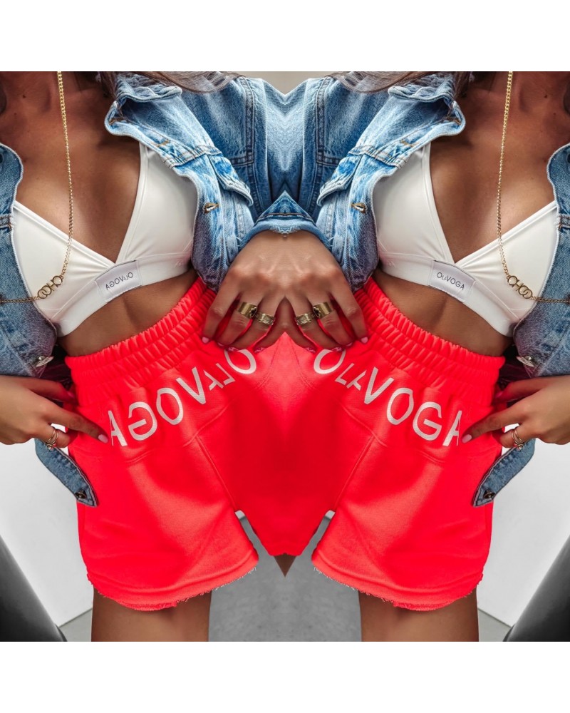 SPODENKI LOGO▪️NEON KORAL