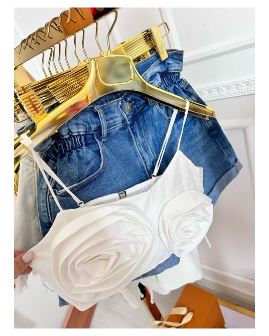 TOP FLOWER ▪️BIAŁY 