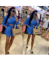 3 częściowy SET ▪️BLUE paski