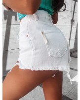 JEANSOWE SPODENKI DENIM ▪️ECRU