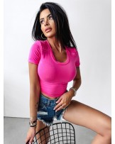 T▪️SHIRT CHILL różowy