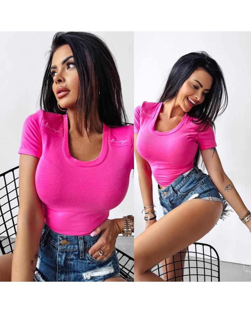 T▪️SHIRT CHILL różowy