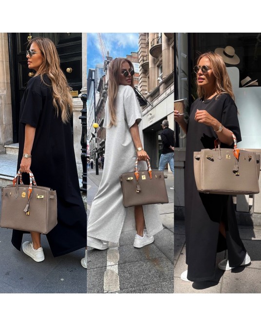 BAWEŁNIANA SUKIENKA MAXI ▪️KOLORY