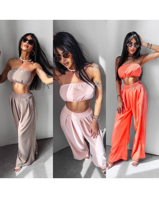 KOMPLET Z WIĄZANYM TOPEM ▪️SUMMER