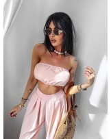 KOMPLET Z WIĄZANYM TOPEM ▪️SUMMER