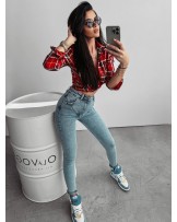 JEANSOWE SPODNIE ASTER ▪️SKINNY