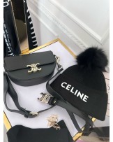 SKÓRZANA CZARNA TORBKA