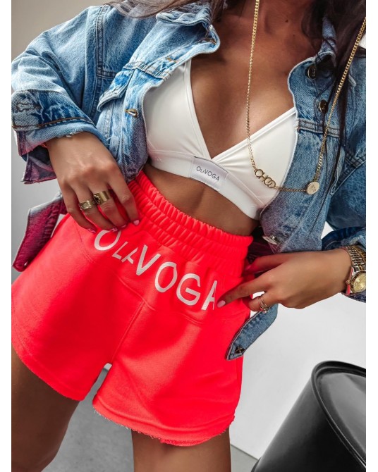 SPODENKI LOGO▪️NEON KORAL