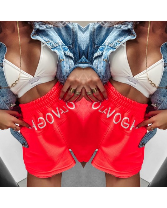 SPODENKI LOGO▪️NEON KORAL