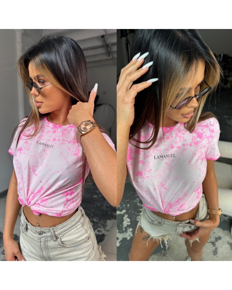 BLUZKA HANDNAME ▪️różowa