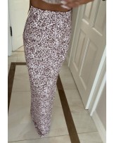 SPÓDNICA PRINT Z ROZCIĘCIEM ▪️