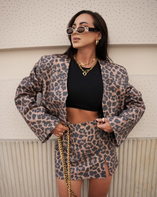 SPODNICZKO SPODENKI PANTERKA