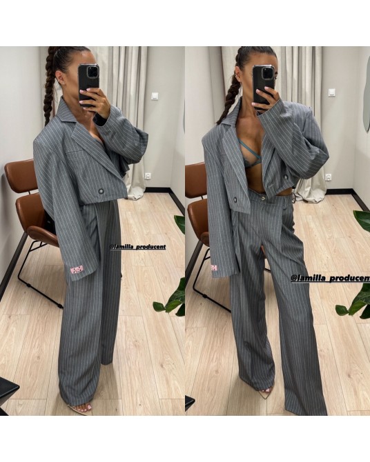 MARYNARKA VOUGE PASKI ▪️FASHION SZARA