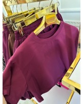 Bluzka TOP BORDO ▪️