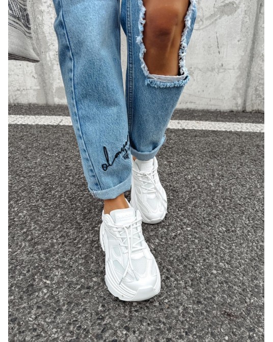 SPODNIE MOM JEANS ▪️z dziurami