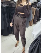 CZEKOLADOWE BODY Z WYCIĘCIEM ▪️