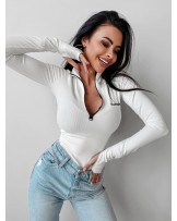 BLUZKA z ZIPEM ▪️ecru