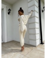 KASZMIROWY KOMPLET ▪️z róża JASNY BEŻ