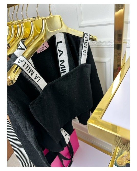 SET TOP I NARZUTKA ▪️CZARNA MILLA 