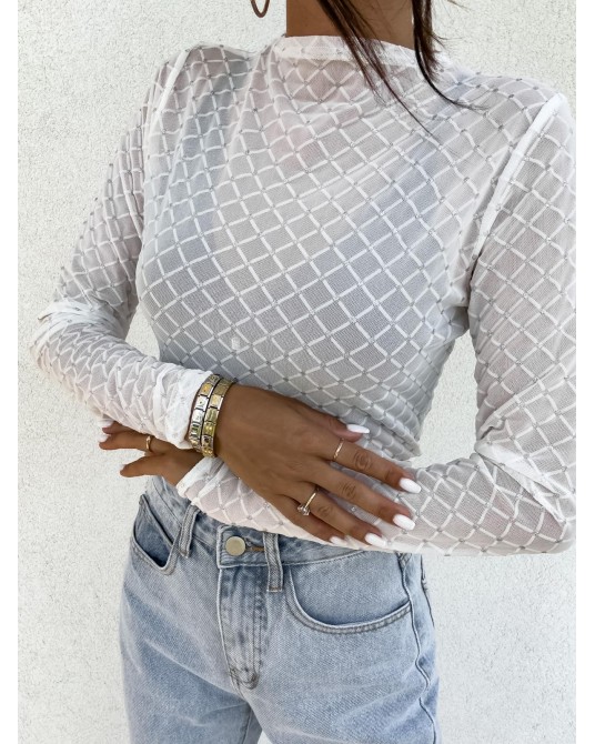 BLUZKA DAIMOND ▪️ecru