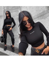 BLUZKA BASIC TRUE ▪️CZARNA