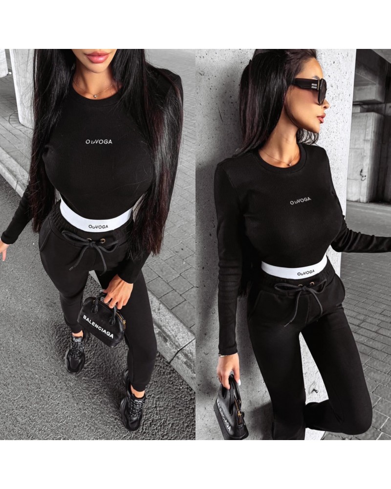 KOMPLET CASUAL FAME ▪️czarny