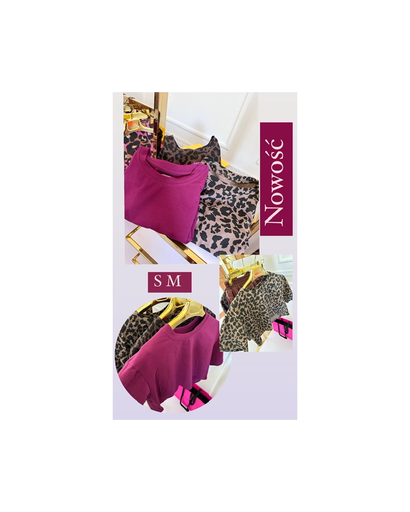 Bluzka TOP BORDO ▪️